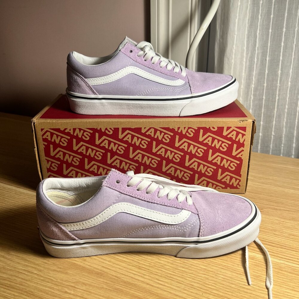 Vans Old Skool Purple Color Theory Purple Heath Size Mens 6.5 Womens 8